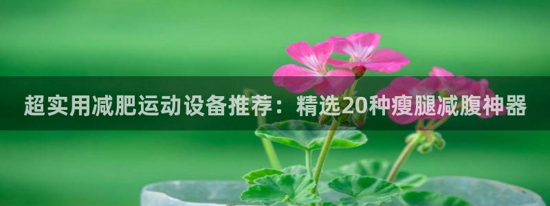 意昂集团官网：超实用减肥运动设备推荐：精选20种瘦腿减腹神器