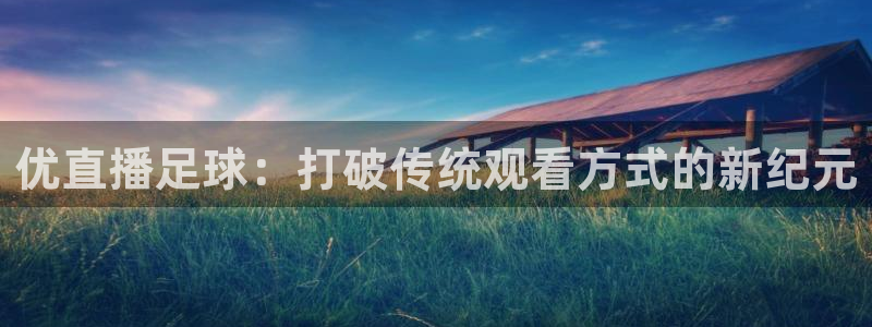 360直播体育免费：优直播足球：打破传统观看方式的新纪元